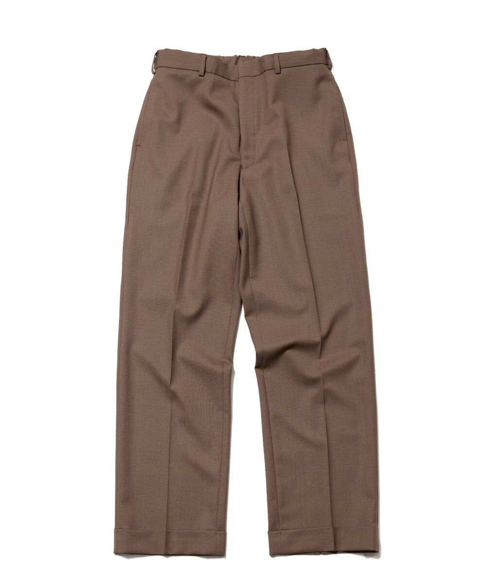 J.PRESS MEN 【J.PRESS ORIGINALS】Hight Twist Hopsack Spindle New Piped Stem Slacks / Japan Made 