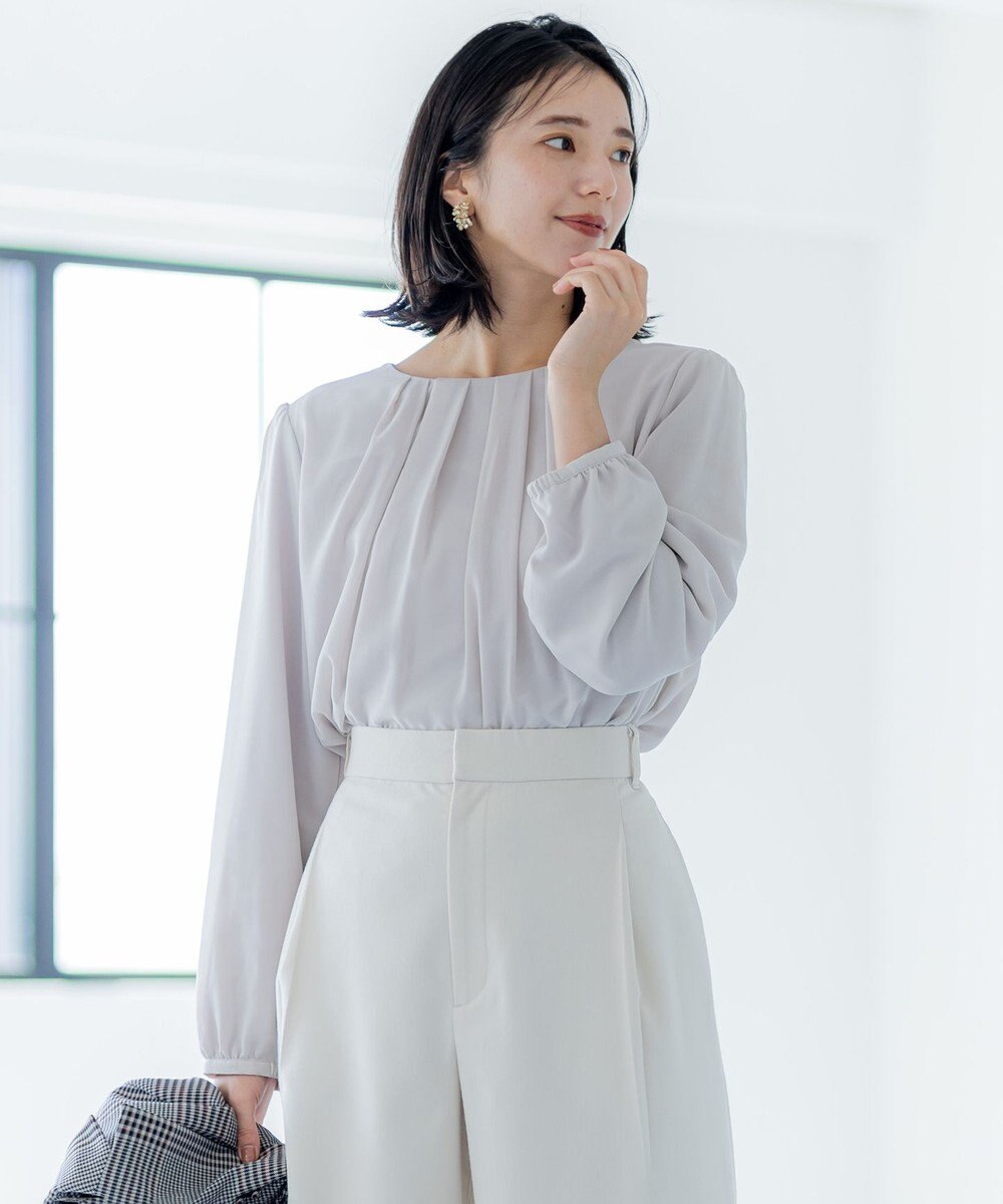 組曲 ドビーシフォン ニュアンスタック ブラウス 