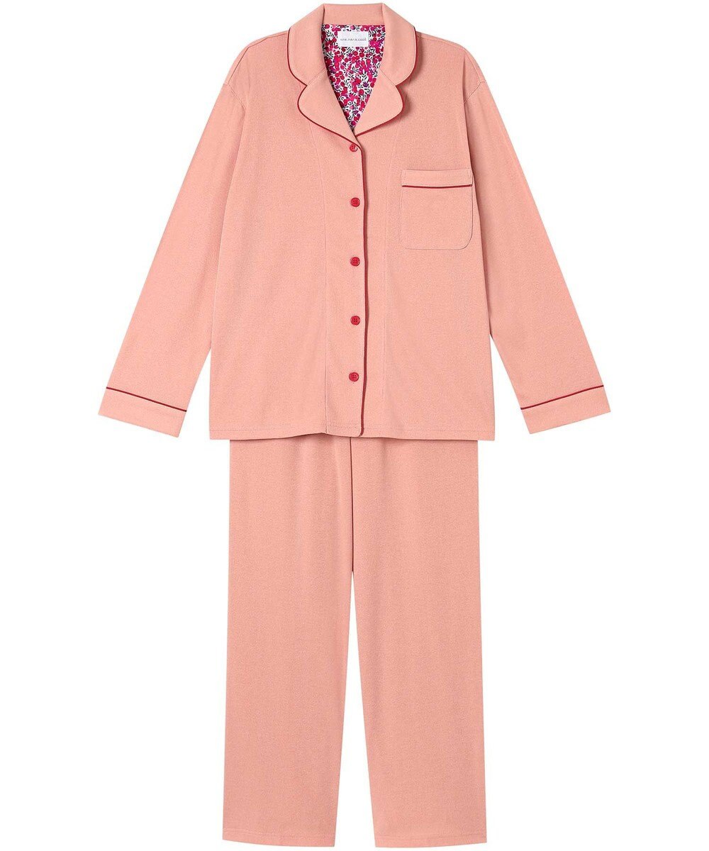 une nana cool 【綿100％】フライスパジャマ　ＭＡＤＥ　ＷＩＴＨ　ＬＩＢＥＲＴＹ　ＦＡＢＲＩＣ 