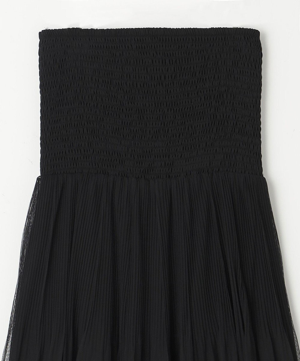 GRACE CONTINENTAL プリーツコンビベアワンピース 