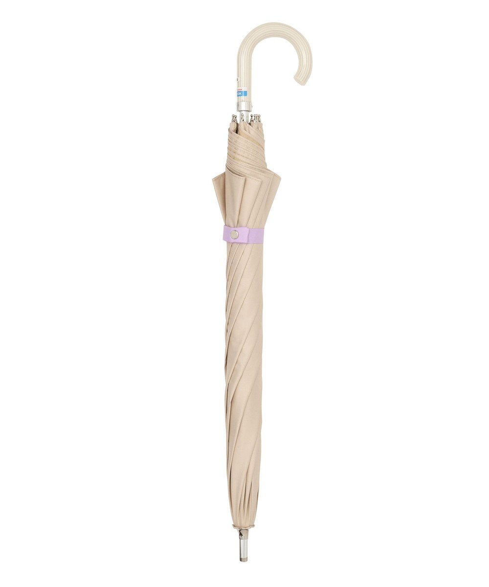 MOONBAT 【軽量】PAUL & JOE 晴雨兼用日傘 長傘 ワンポイントヌネット 一級遮光 遮熱 UV 