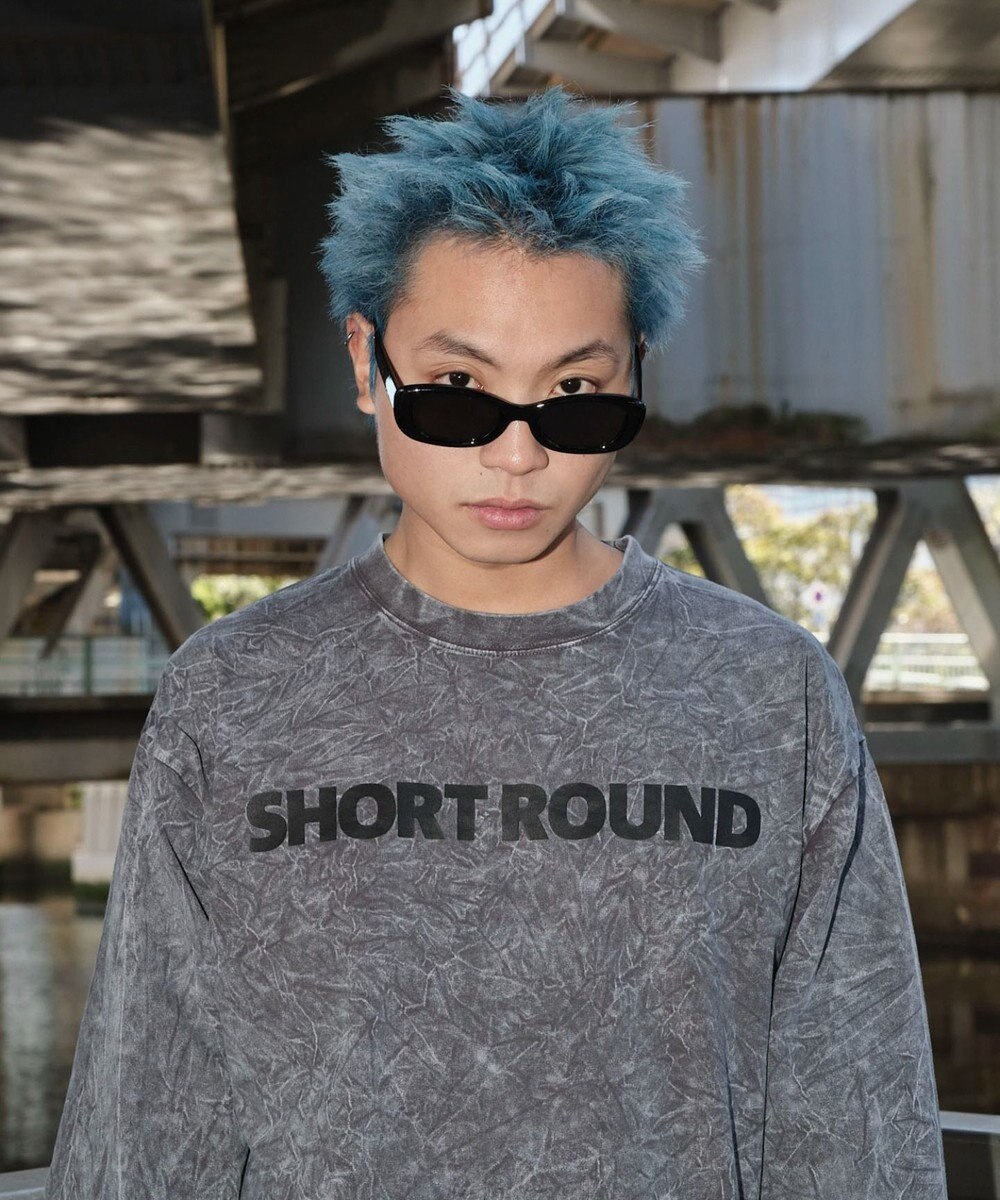 WEGO 【ユニセックス着用ITEM】ケミカルウォッシュグラフィックT（LS） 