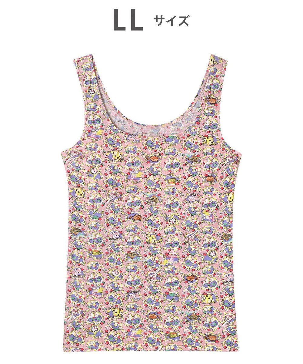 tsumori chisato SLEEP ツモリチサト インナー ベア天竺素材(身生地) パッド付き ノースリーブ タンクトップ レディース UCX563 /ワコール 