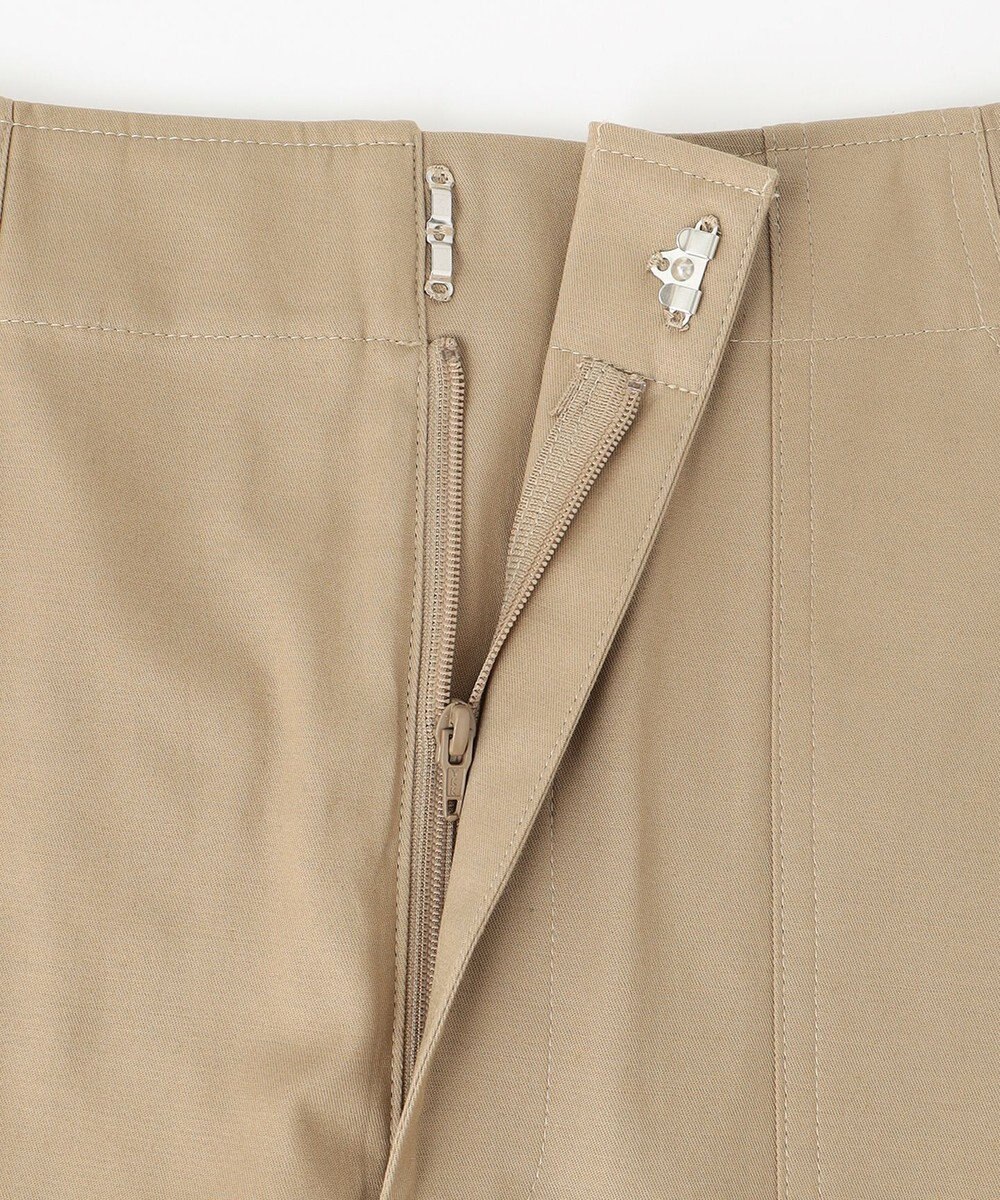 UNFILO 【GLOW 6月号掲載/洗える/ストレッチ】ライトコットン スカート 