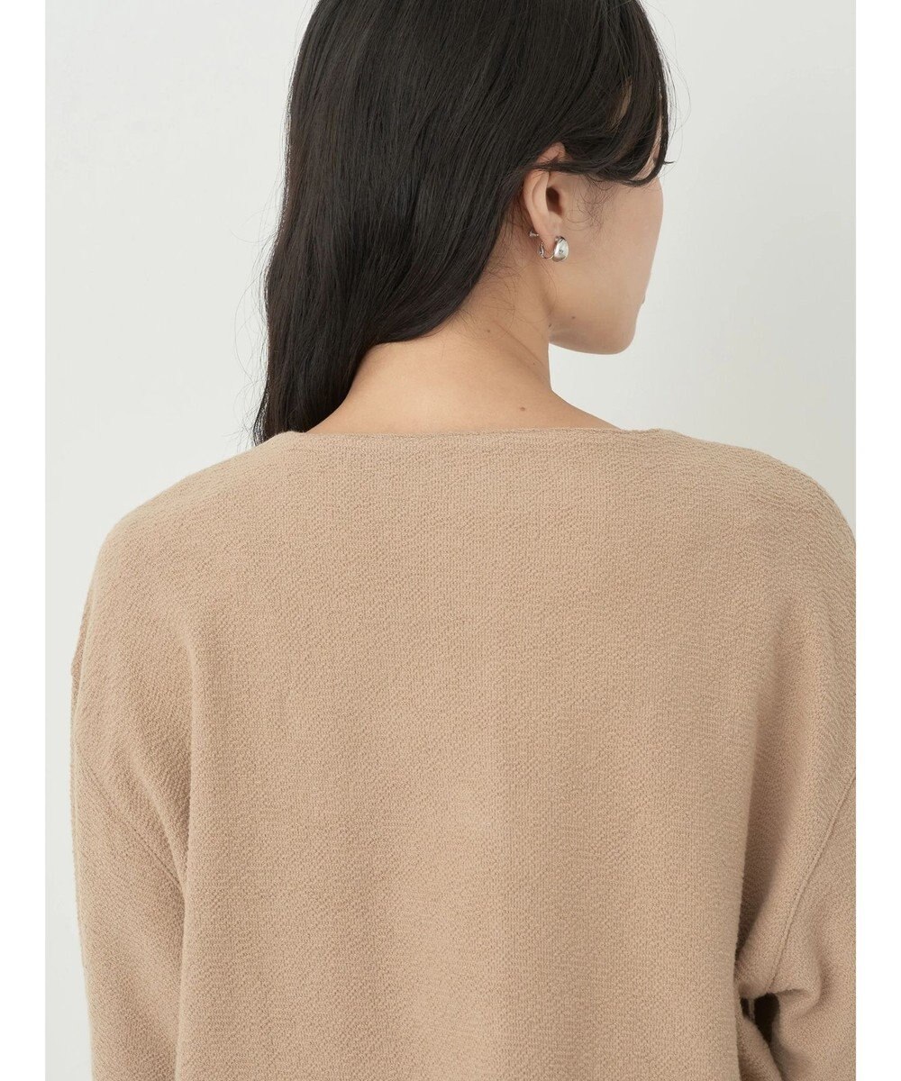 earth music&ecology 金釦スラブカーディガン 