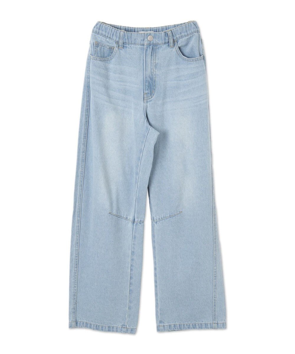 WEGO 【キッズITEM】イージーバレルレッグデニムパンツ（JUNIOR） 