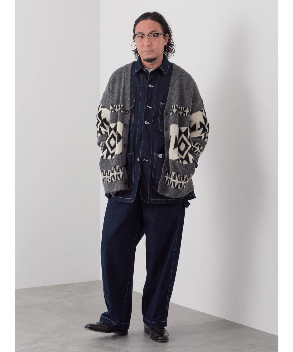 CRAFT STANDARD BOUTIQUE 【男女兼用】オルテガ柄カーディガン 