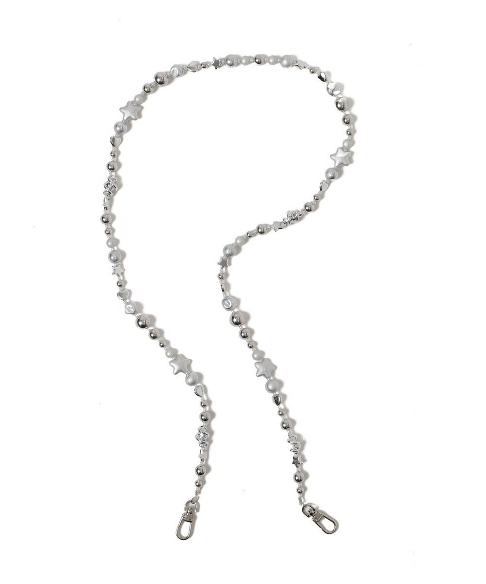 WEGO メタルビーズモチーフストラップ 