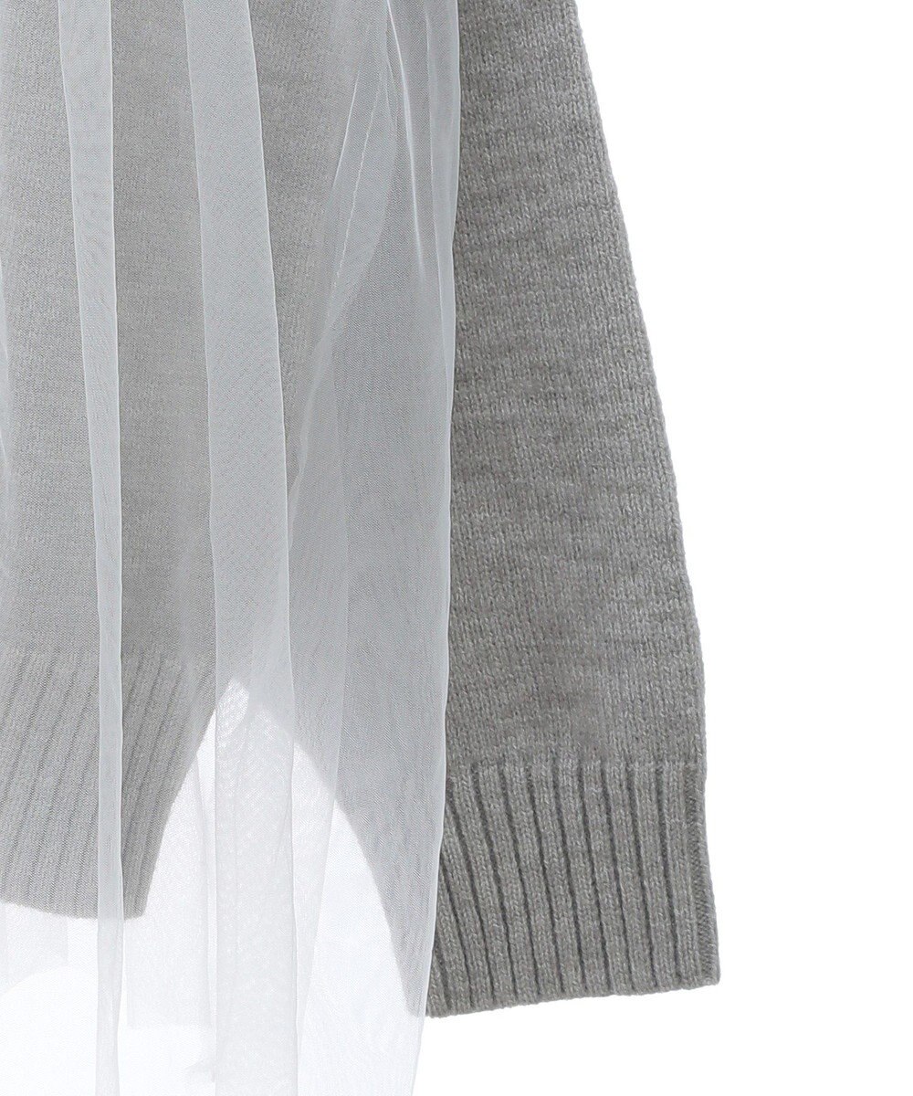 Green Parks ・ＡＮＤＳＥＡＲＣＨ　チュールレイヤードニット 