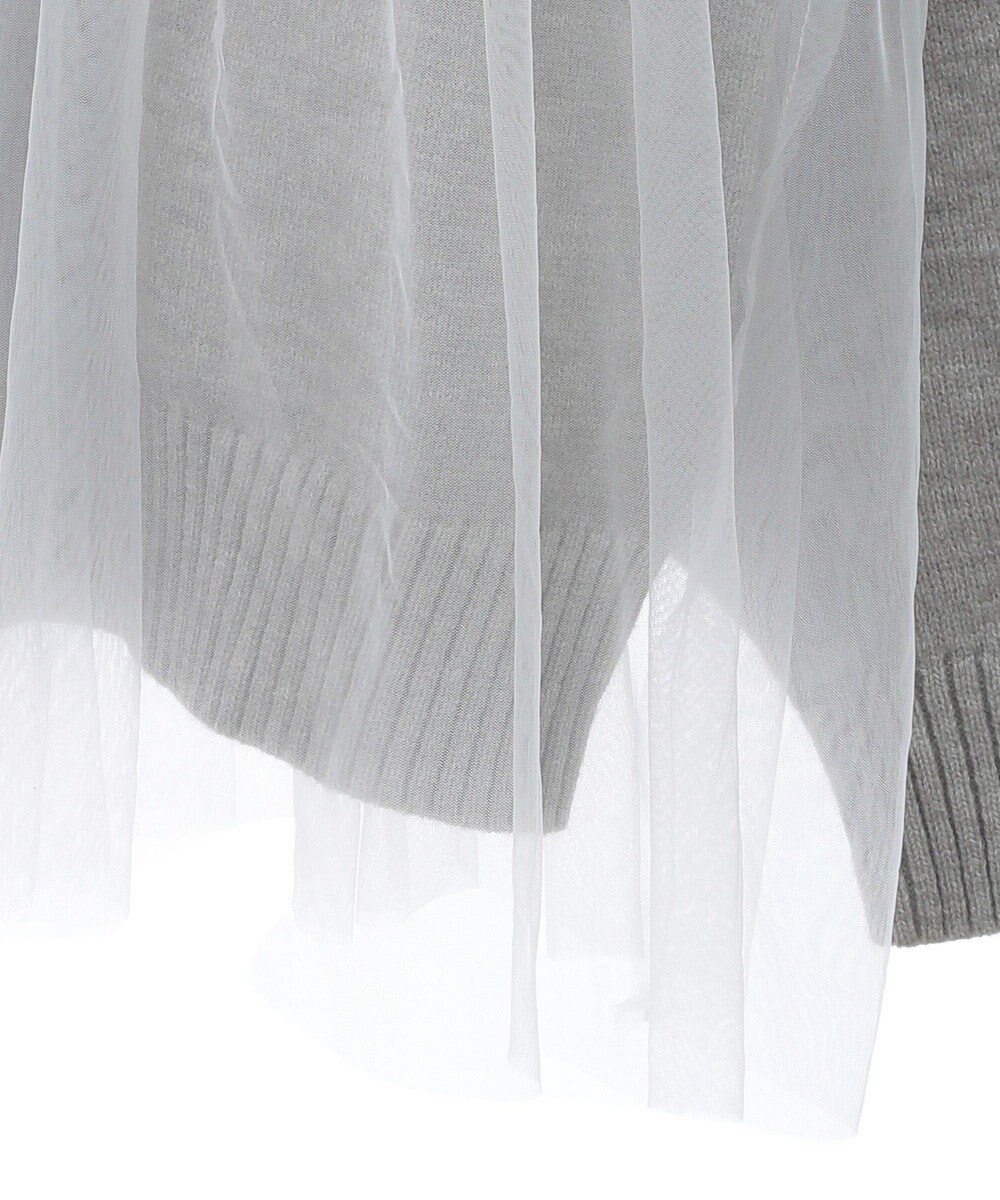 Green Parks ・ＡＮＤＳＥＡＲＣＨ　チュールレイヤードニット 