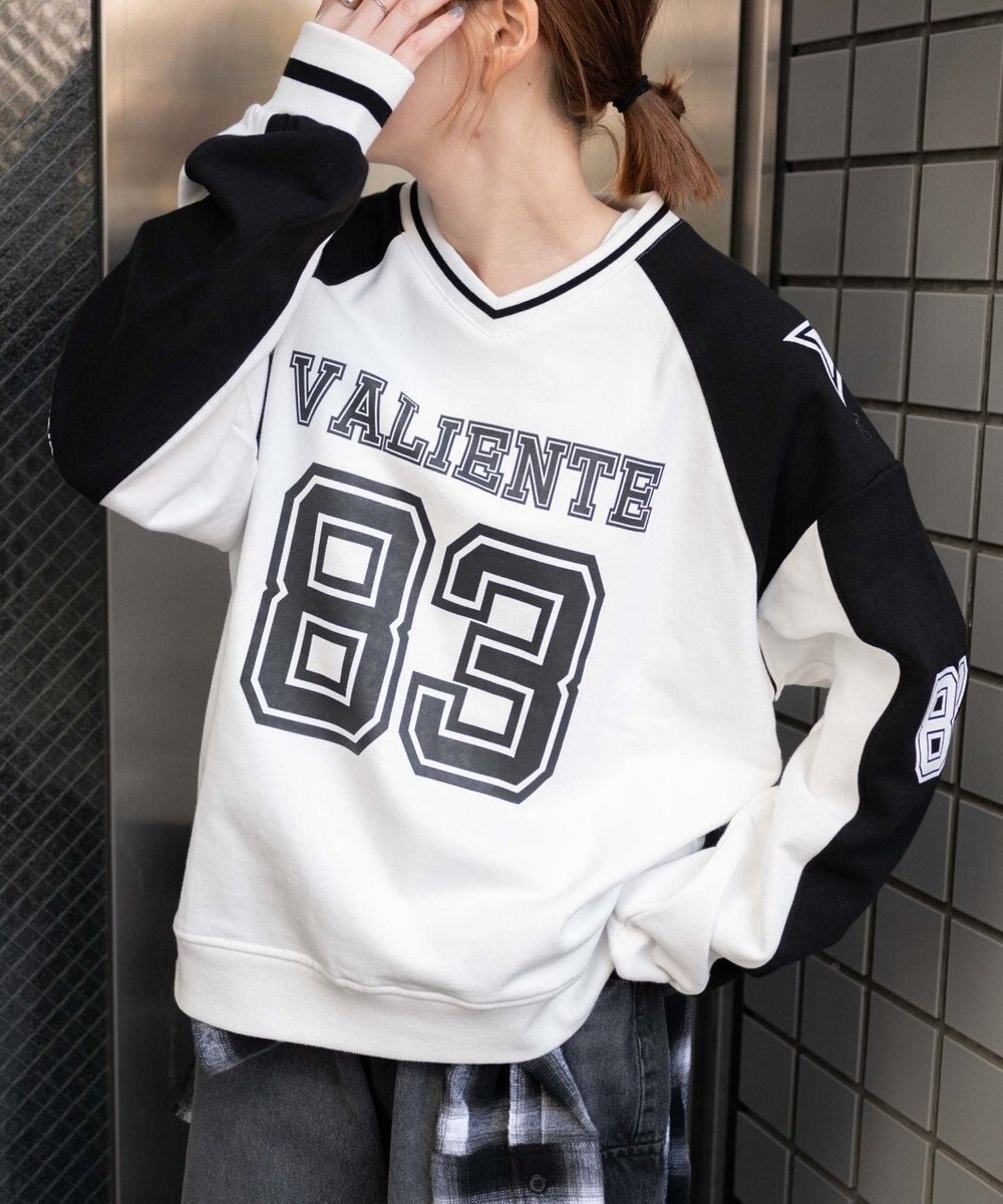 WEGO ナンバリングビッグスウェット 