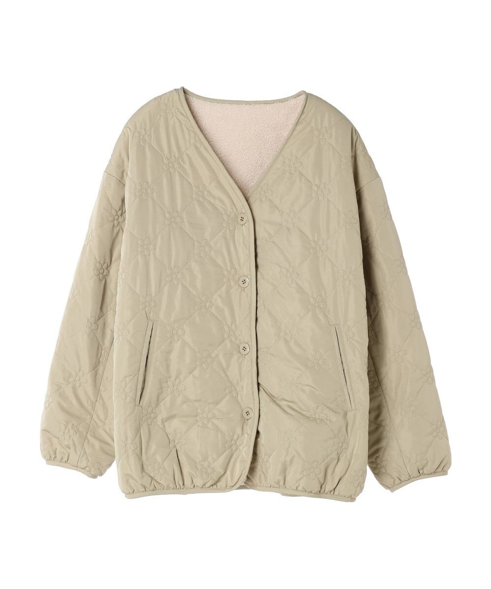 Green Parks ・ＳＵＧＡＲ　ＳＰＯＯＮ　２ｗａｙフラワーキルトブルゾン 