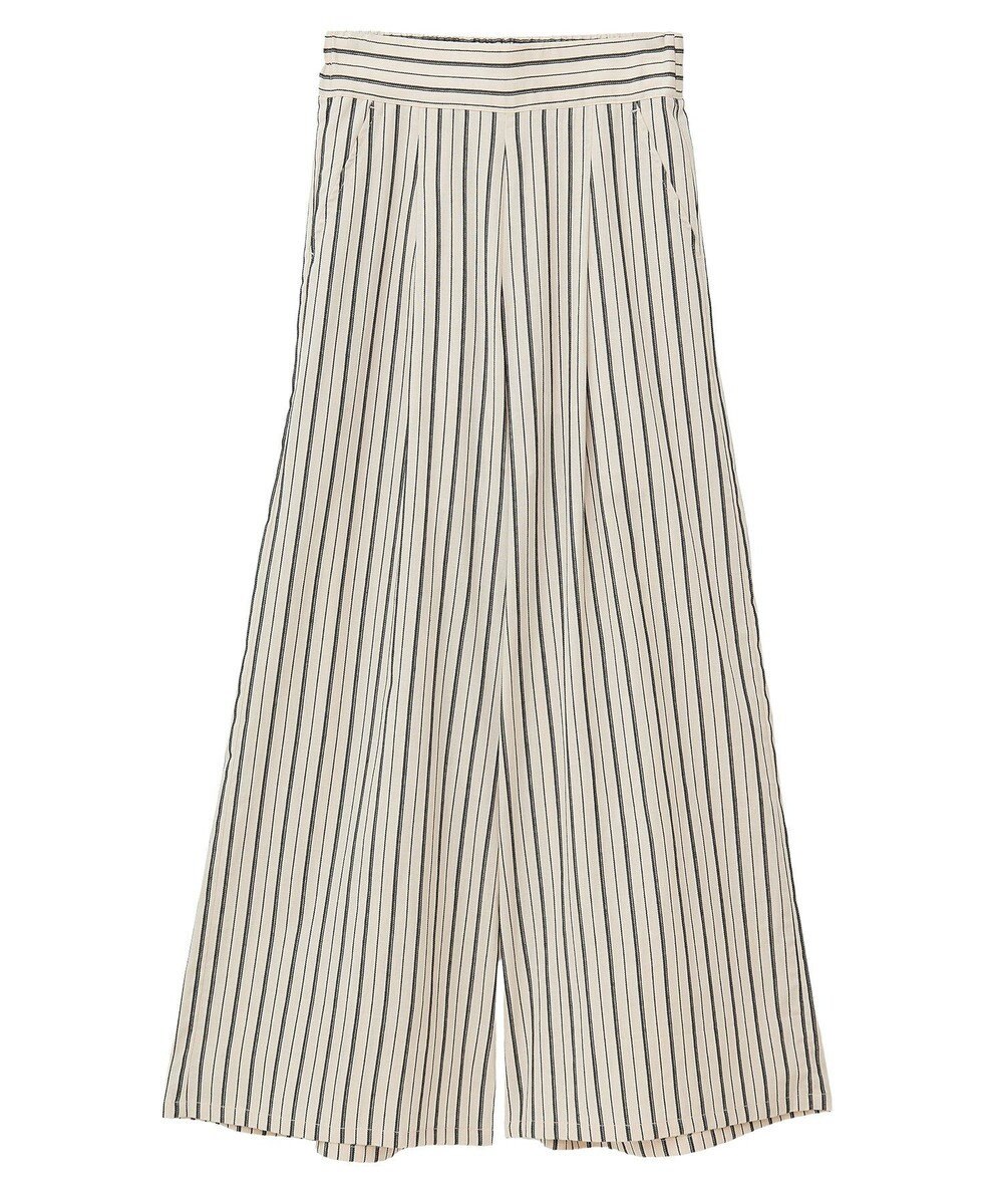 Green Parks ・ＥＬＥＮＣＡＲＥ　ＤＵＥ　ストライプワイドパンツ 