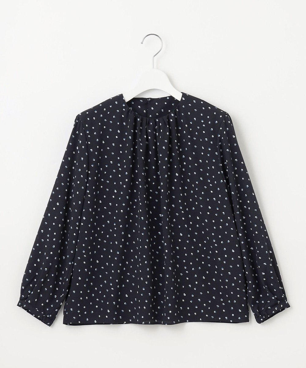 J.PRESS LADIES S ドット フラワープリント カットソー 