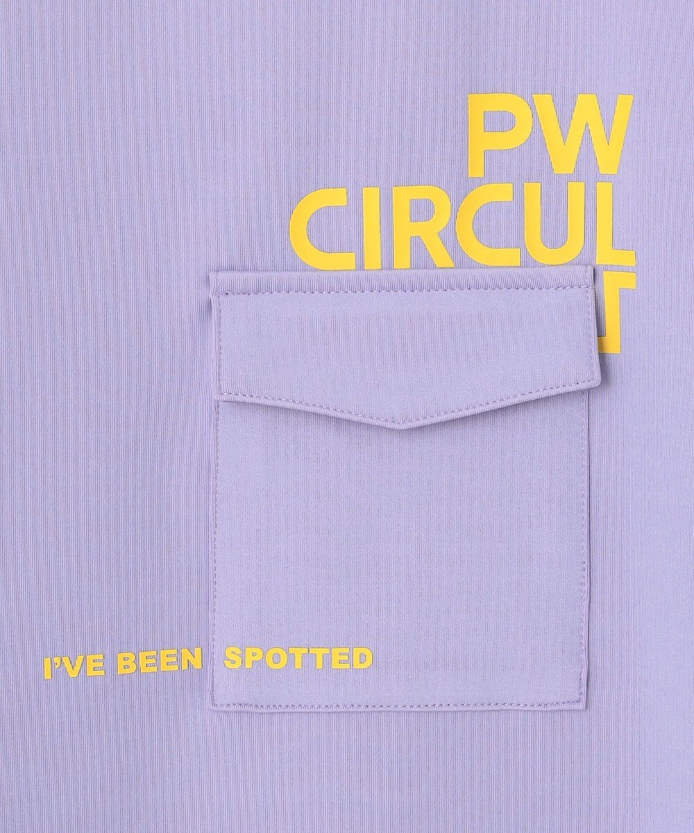 PW CIRCULUS 【WOMEN】【ストレッチ/UVケア】ポケット モックネック シャツ ゴルフウェア レディース 