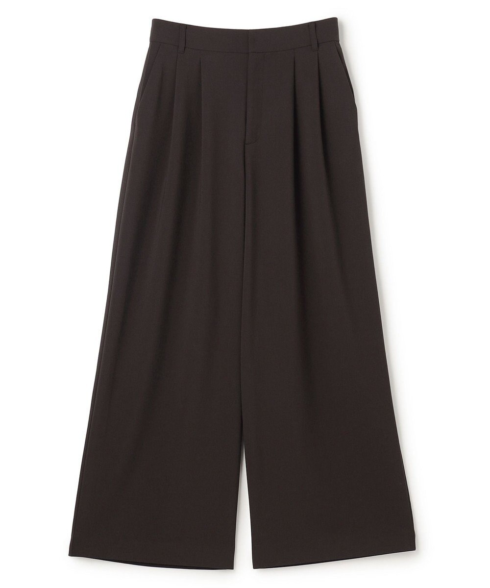 UNFILO マイビューティ タックワイドパンツ 