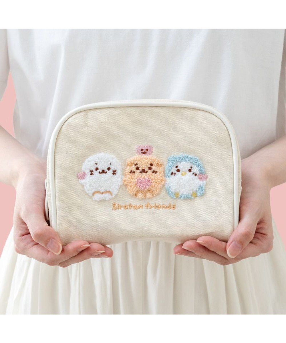 Mother garden しろたん サガラ ポーチ 《お友だち柄》 