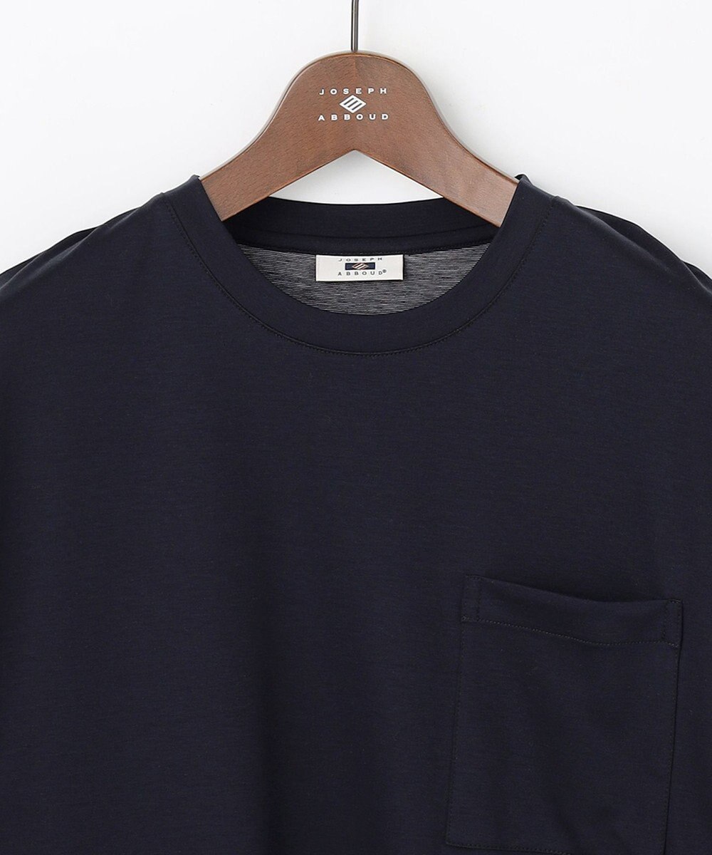 JOSEPH ABBOUD 【キングサイズ・ジャージー素材・ストレッチ】コンパクトコットンジャージー Tシャツ 