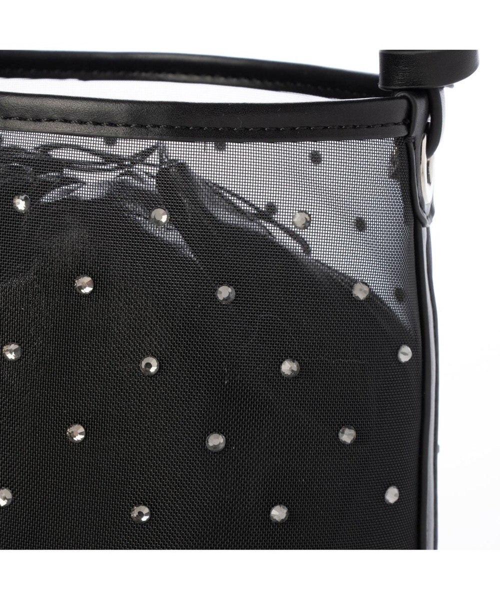 UNBILLION カカトゥ kakatoo / チュール×ビジュー風2wayバケツバッグ 