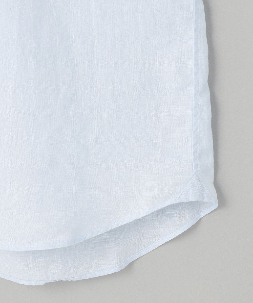 GOTAIRIKU ノルマンディリネン使用【洗える】カッタウェイカラー ソフトリネンシャツ 