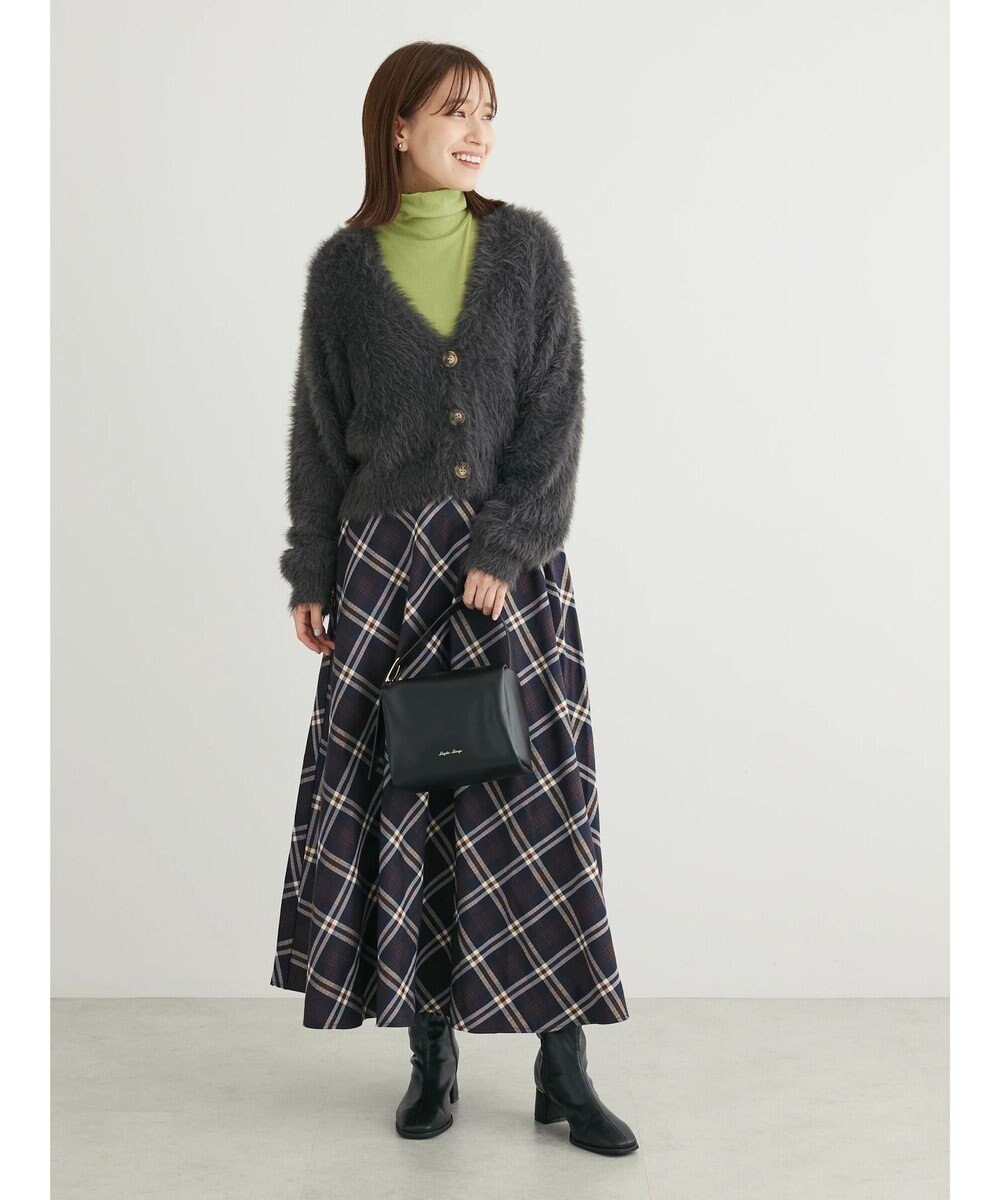 Green Parks ・Ｐｅｔｉｔ　Ｆｌｅｕｒ　シャギーニットカーディガン 