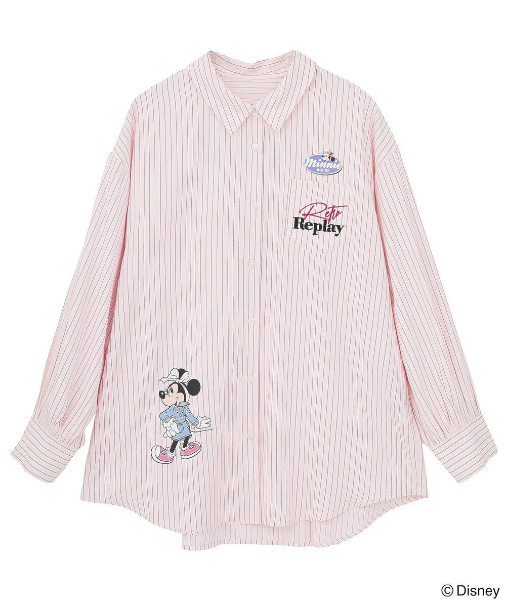 Green Parks ミッキー＆フレンズ／オーバーサイズシャツ 