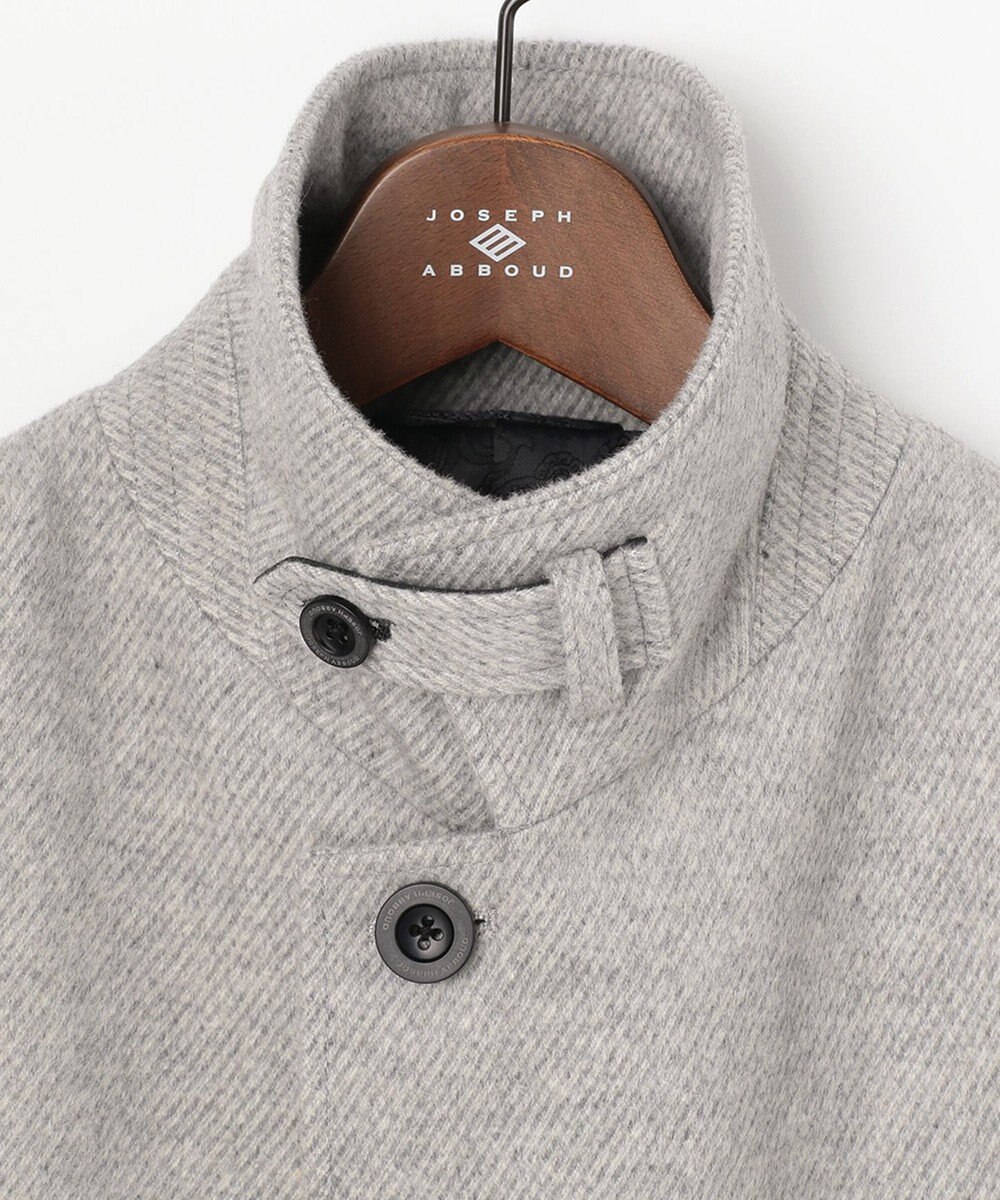 JOSEPH ABBOUD 【キングサイズ・JAPAN FABRIC】アンゴラミックスカルゼ コート 