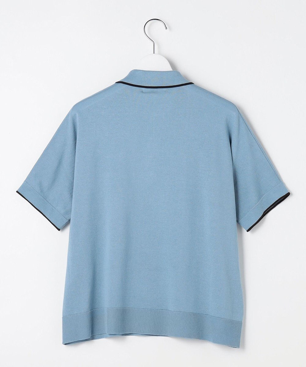 J.PRESS LADIES L DRY COTTON ポロ ニット 