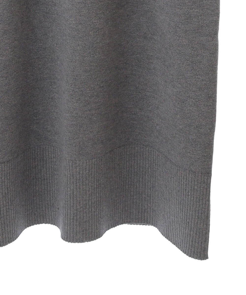 AMERICAN HOLIC バイパチバイカラーモックネックニットワンピース 