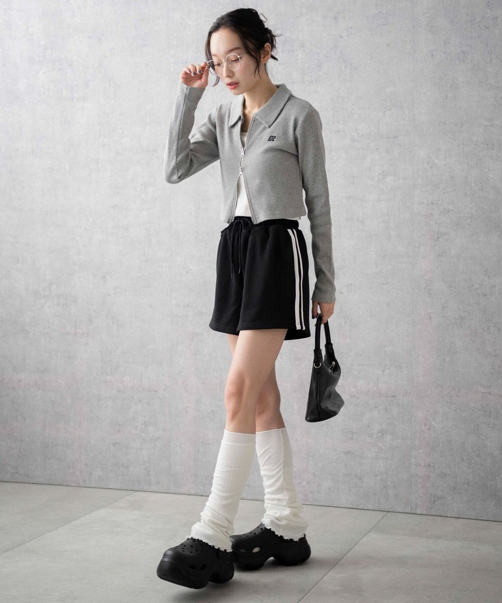 WEGO 【ウエストゴム】スウェットイージーショートパンツ 