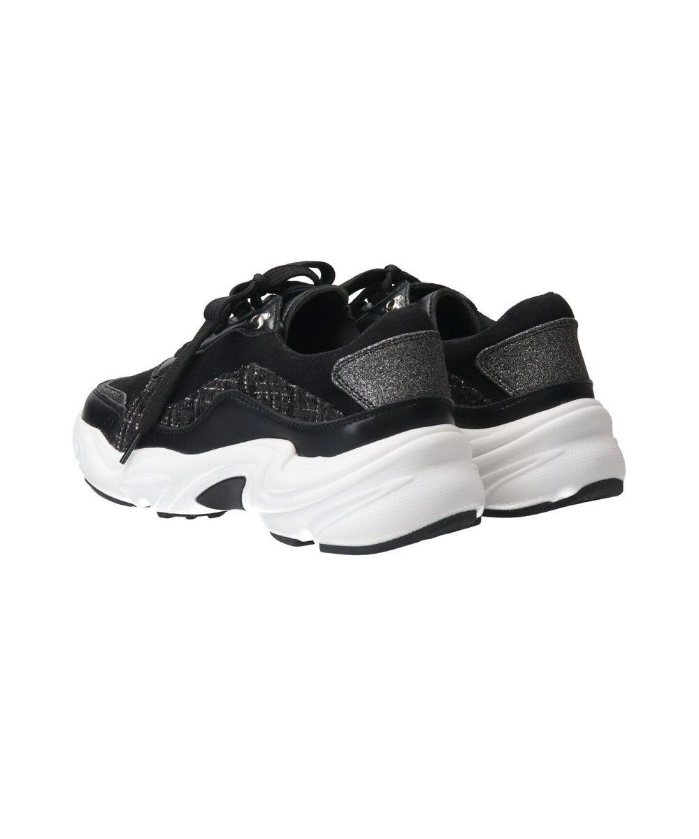 Bridget Birkin 【Bridget Birkin】ラメツイードコンビスニーカー 