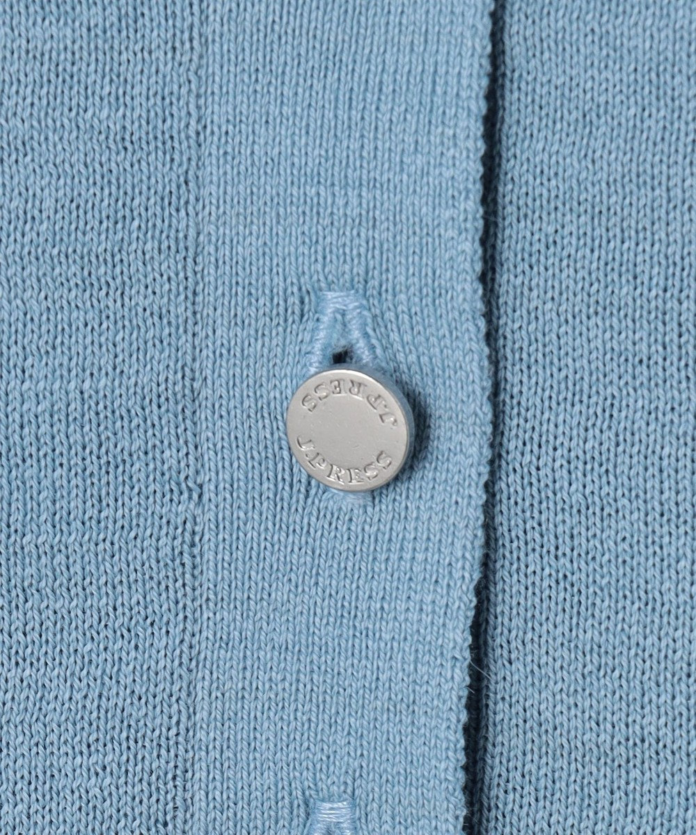 J.PRESS LADIES L DRY COTTON ポロ ニット 