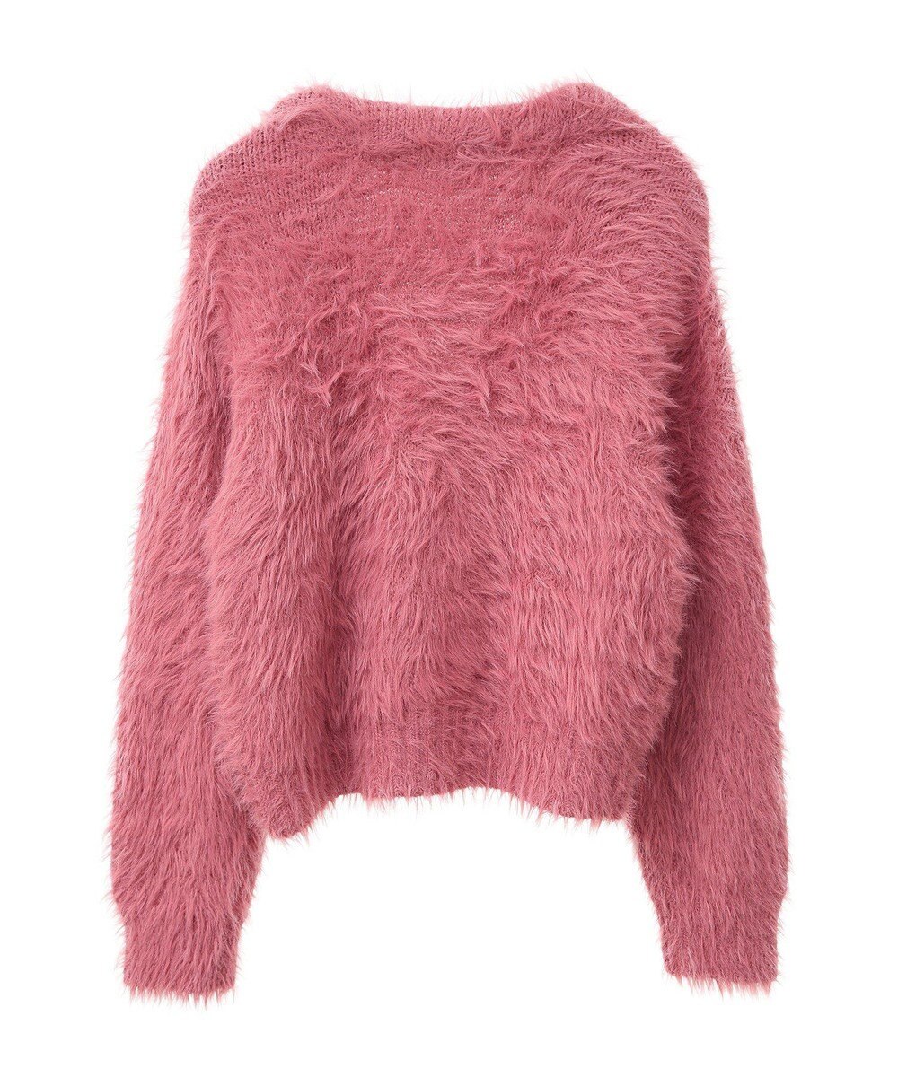 Green Parks ・Ｐｅｔｉｔ　Ｆｌｅｕｒ　シャギーニットカーディガン 