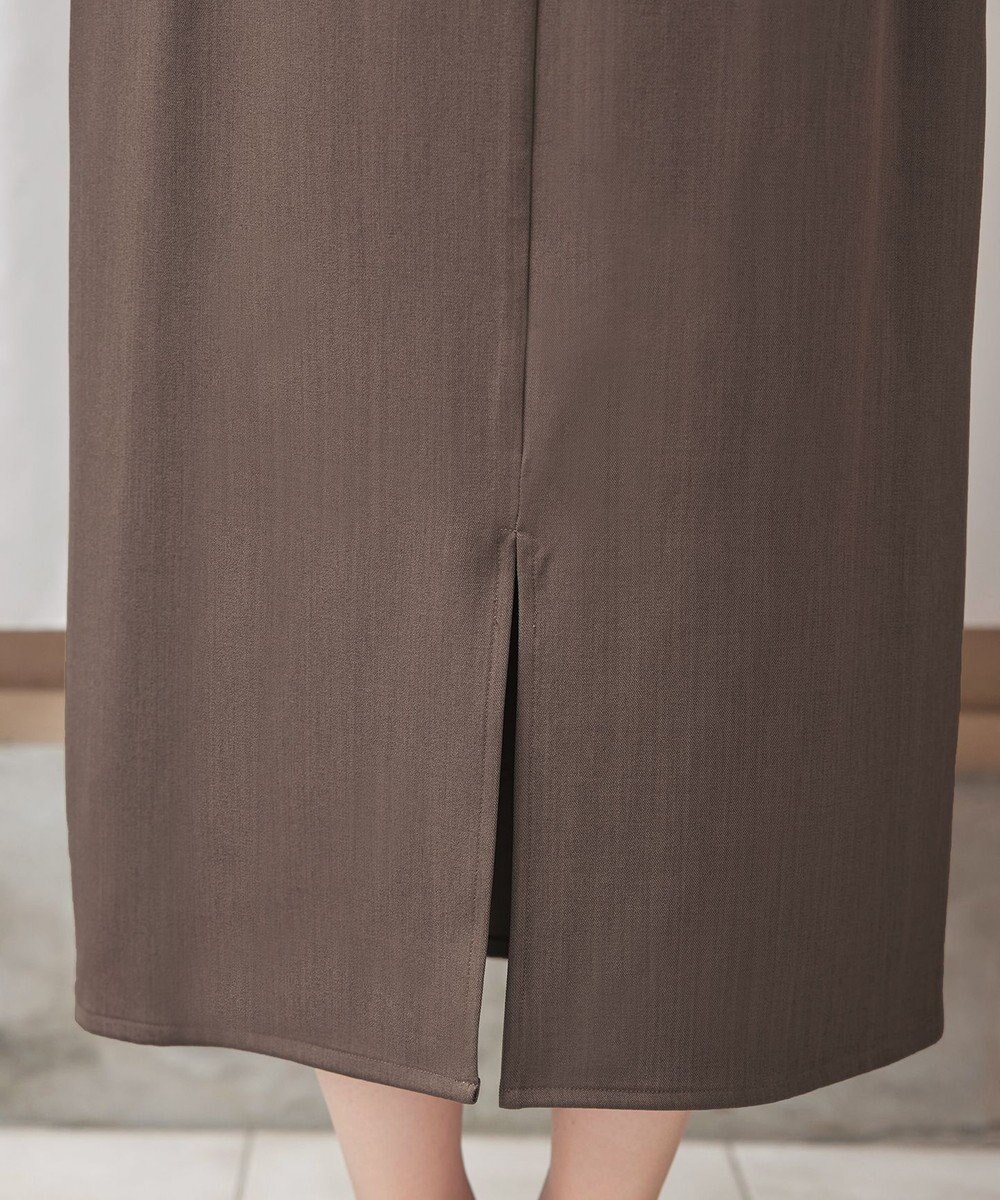 Tiaclasse 【洗える】アシメフリルVネックジャンパースカート 