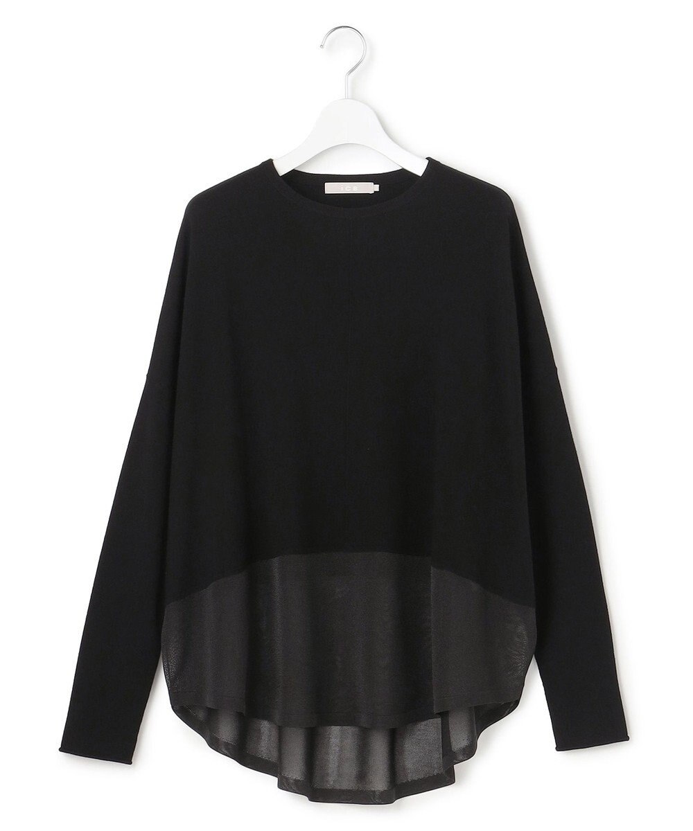 ICB 【先行予約】 ヴィスコースワイド シアーコンビプルオーバー 