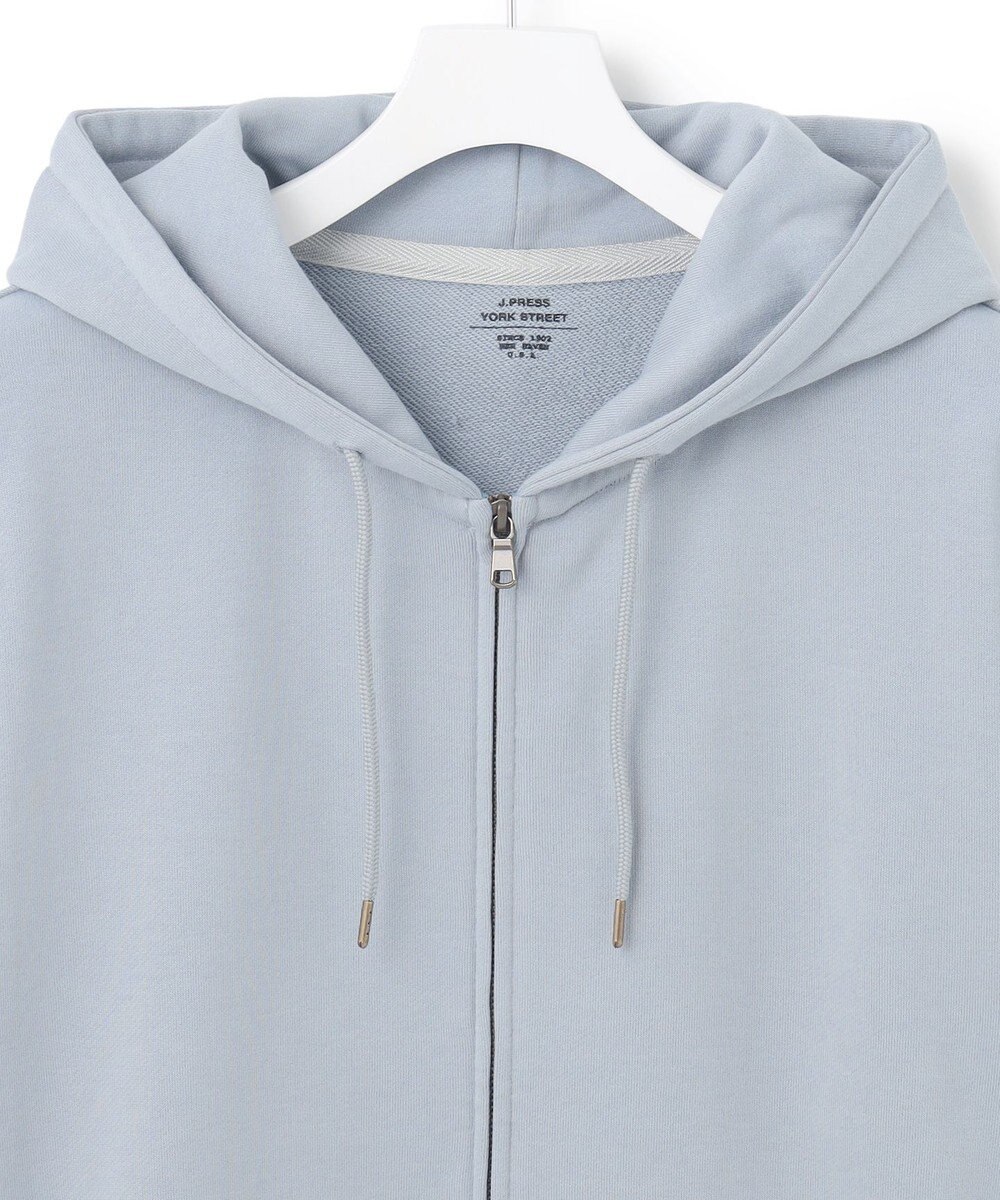 J.PRESS YORK STREET 【UNISEX】裏毛フルジップパーカー 