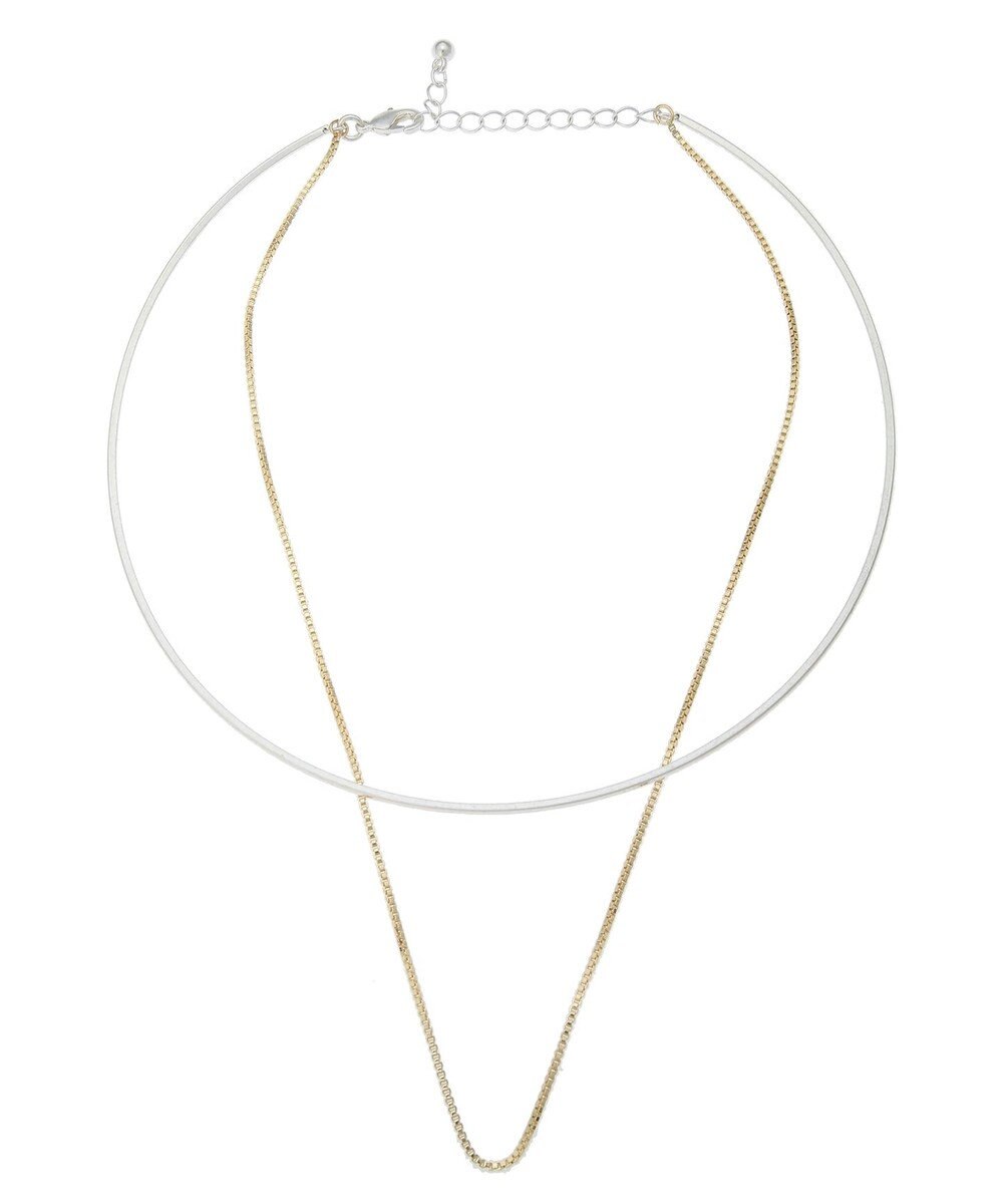 Green Parks ｅｖｅｒｙ　ｗａｌｋ．メタルＭｉｘ２連チョーカー 