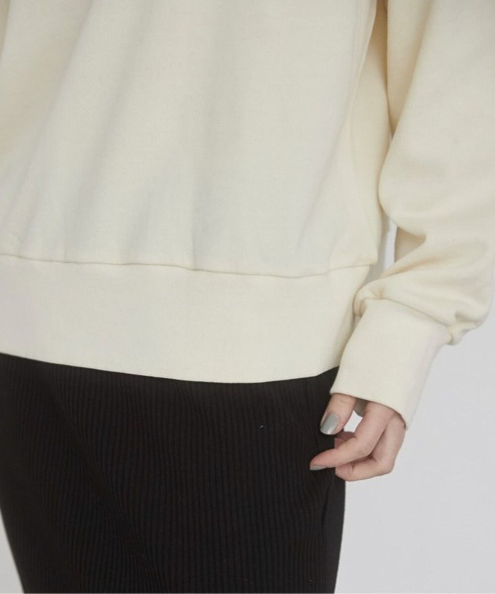 WEGO 【ANGIE VINTAGE】ピグメントカレッジロゴショートスウェット 