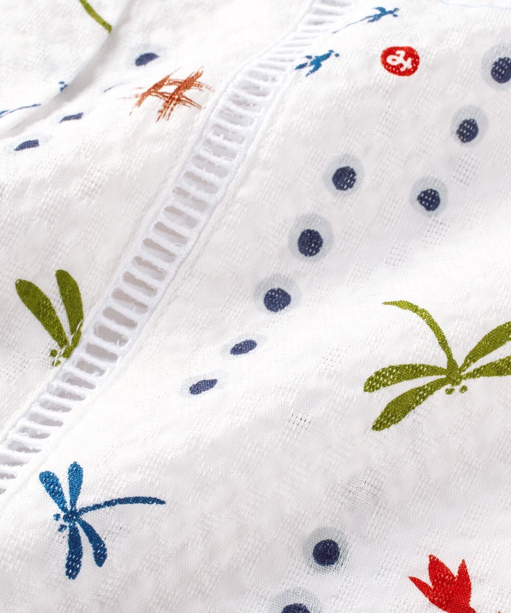 MIKI HOUSE HOT BISCUITS 【ミキハウス】【80-150cm】 金魚・とんぼ和柄の甚平スーツ 