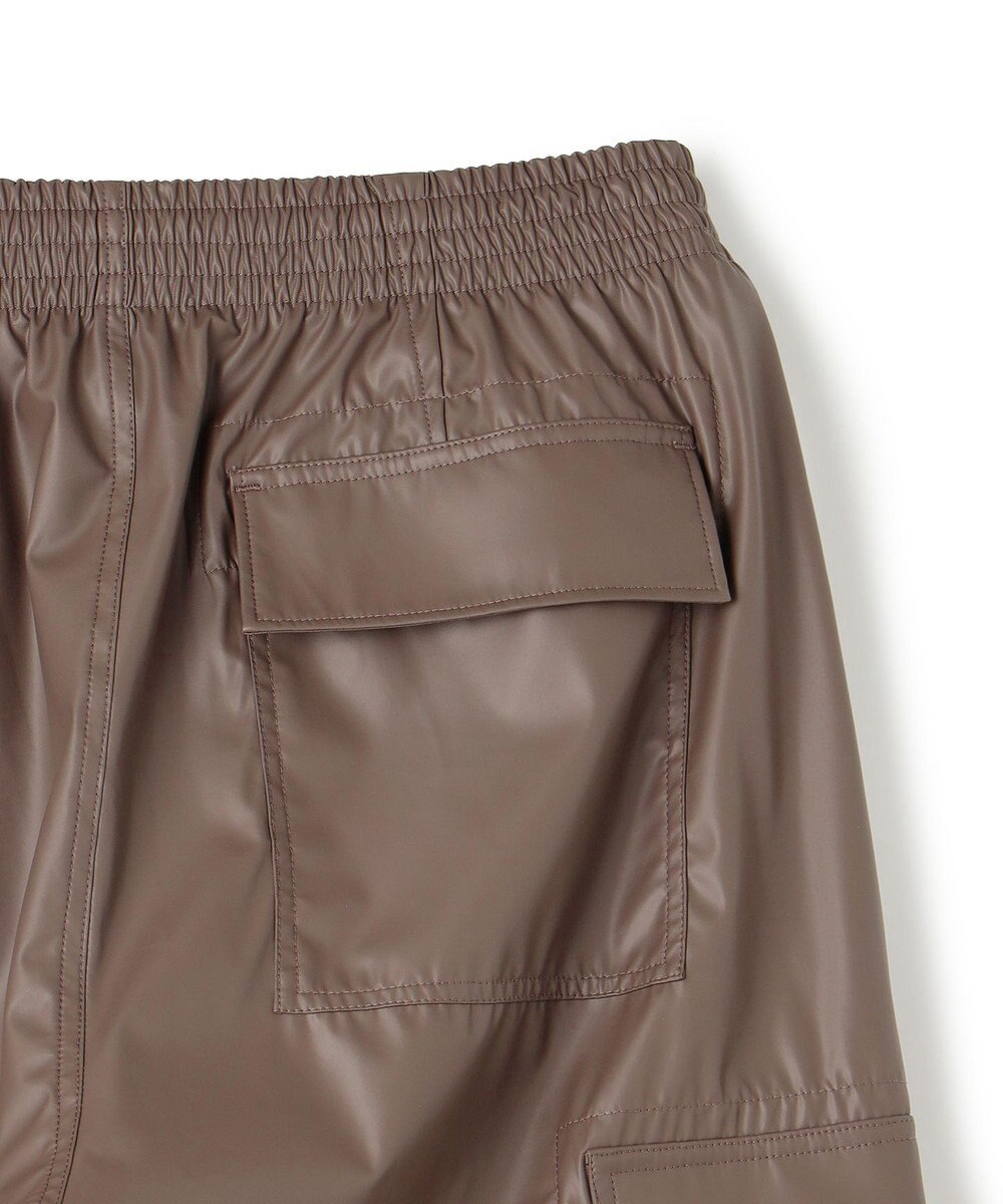 UNFILO MENS レザーライク カーゴパンツ [24年春夏商品] 