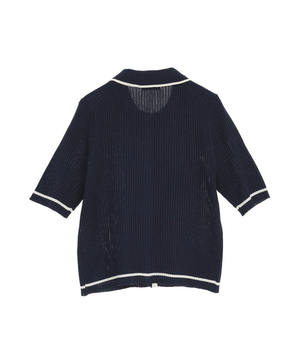 earth music&ecology リブニットカーディガン 