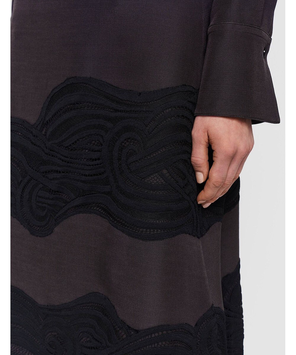 JOSEPH イブニングシルク　Aラインスカート 