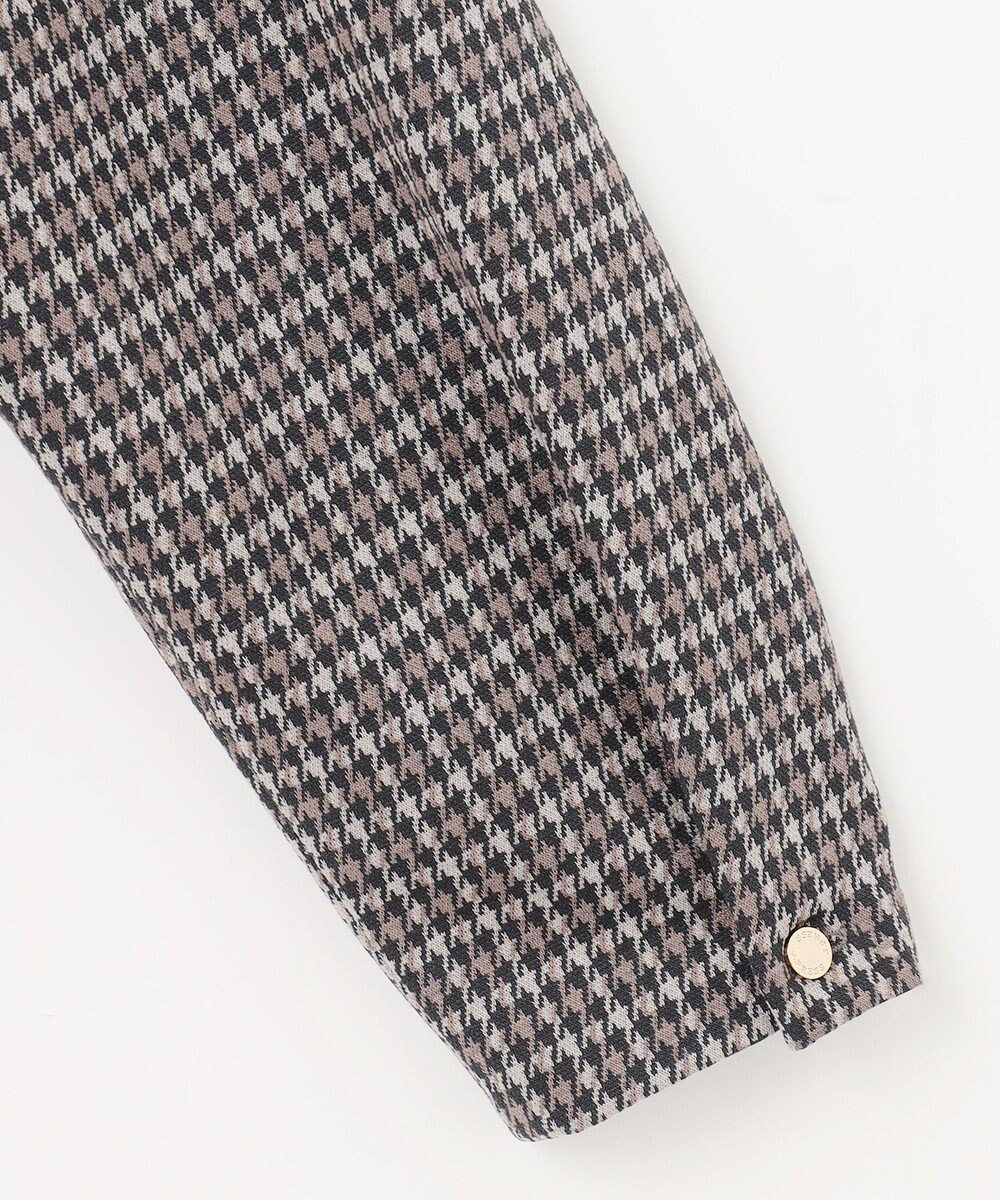 J.PRESS LADIES L ガンクラブチェック ペプラム カットソー 