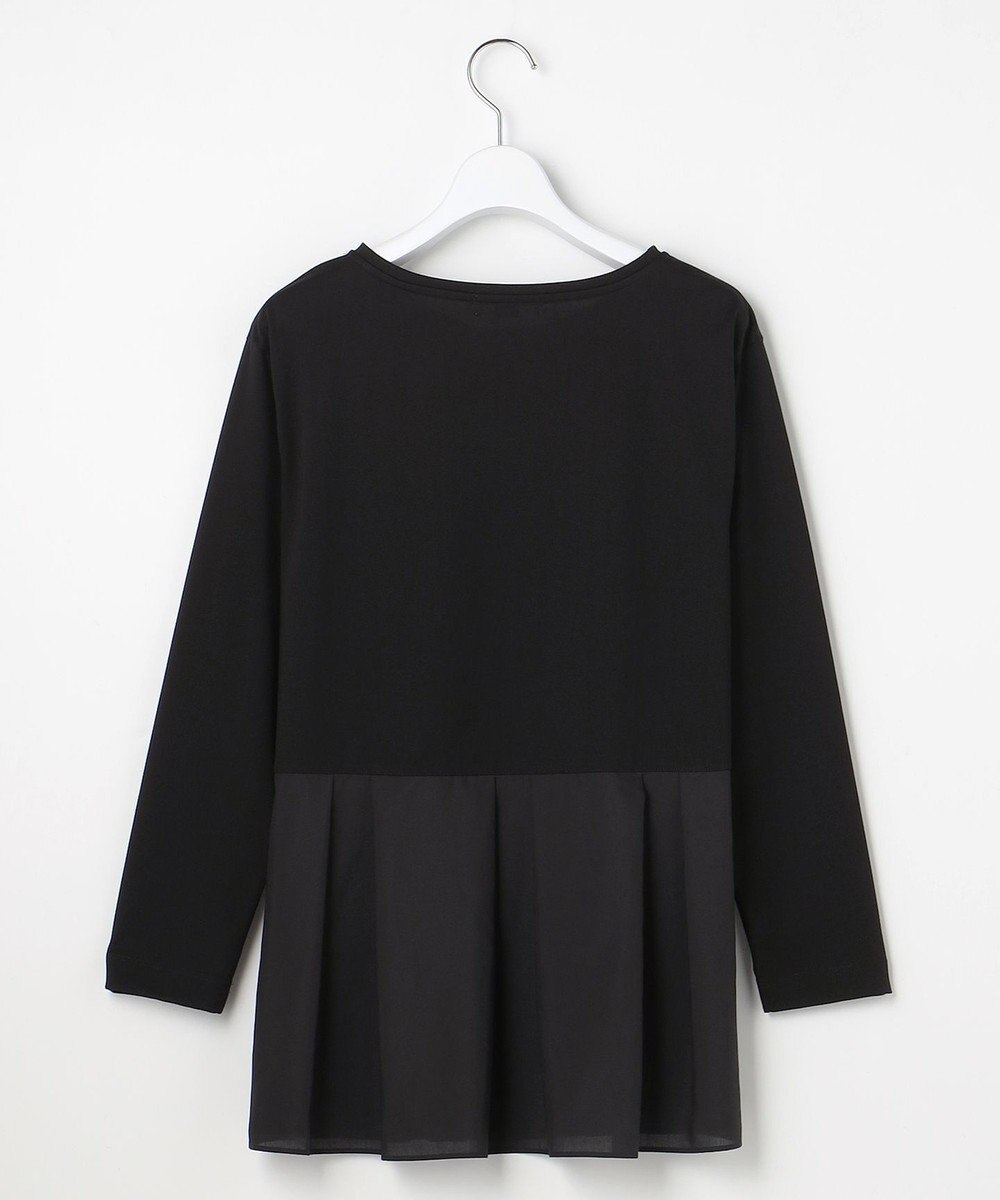 J.PRESS LADIES L 【WEB限定カラーあり】レイヤードジャージー フレア カットソー 