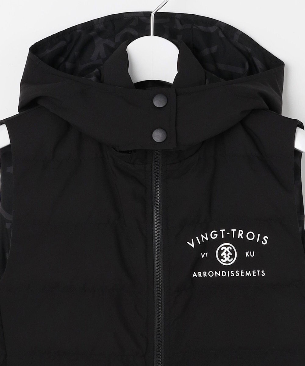 23区GOLF 【WOMEN】中綿リバーシブルベスト 