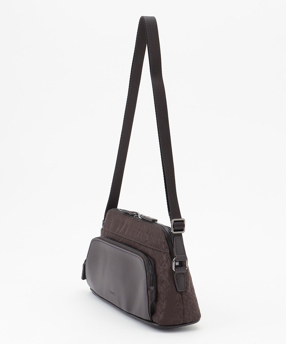 Y'SACCS モノグラムジャカード　ハーフムーンショルダー 