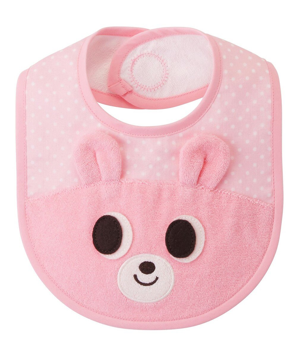 MIKI HOUSE HOT BISCUITS ベビーバスタオル＆スタイギフトセット【BOX付き】 