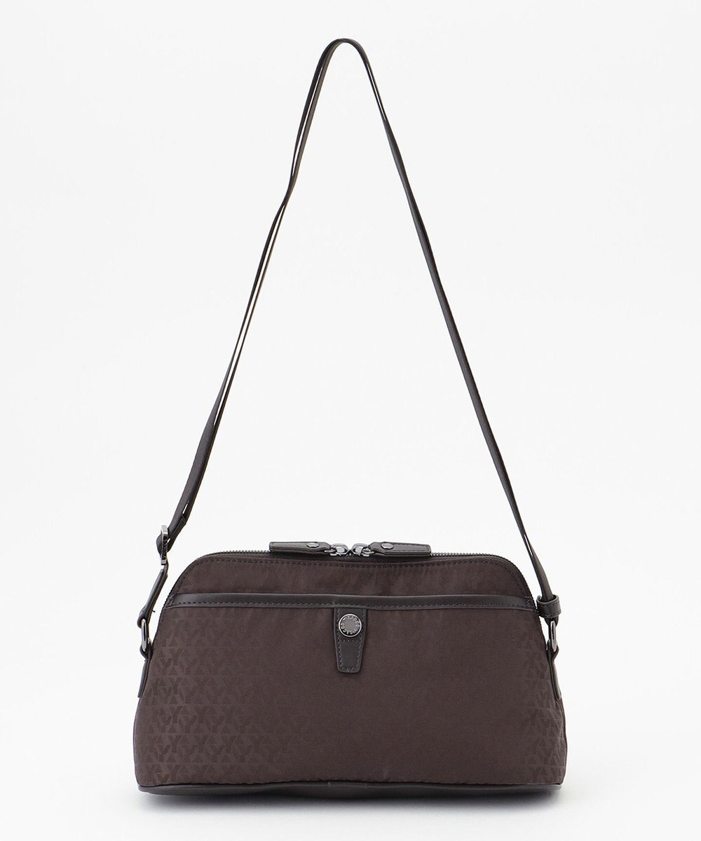 Y'SACCS モノグラムジャカード　ハーフムーンショルダー 