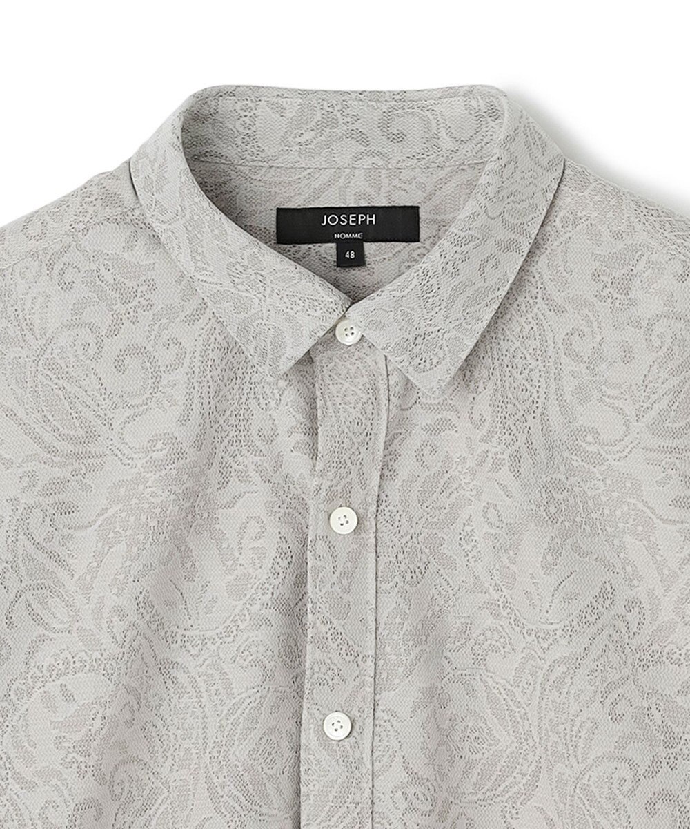 JOSEPH HOMME 【新柄】ヨシタレース　レギュラーカラー半袖シャツ 