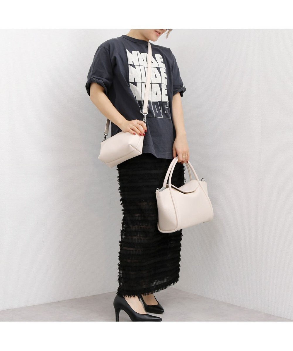 UNBILLION カシュカシュ cachecache / 通しハンドル2wayフラップトート 